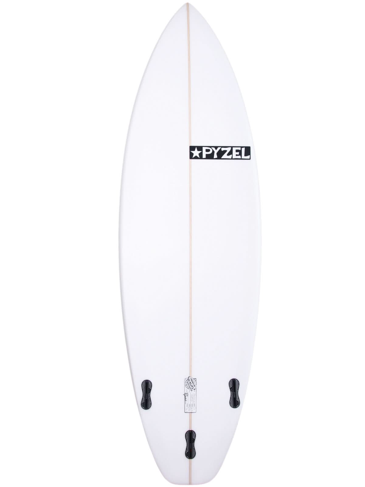 Pyzel Surfboards Phantom Black Rails 3-Fin 6'0 PU