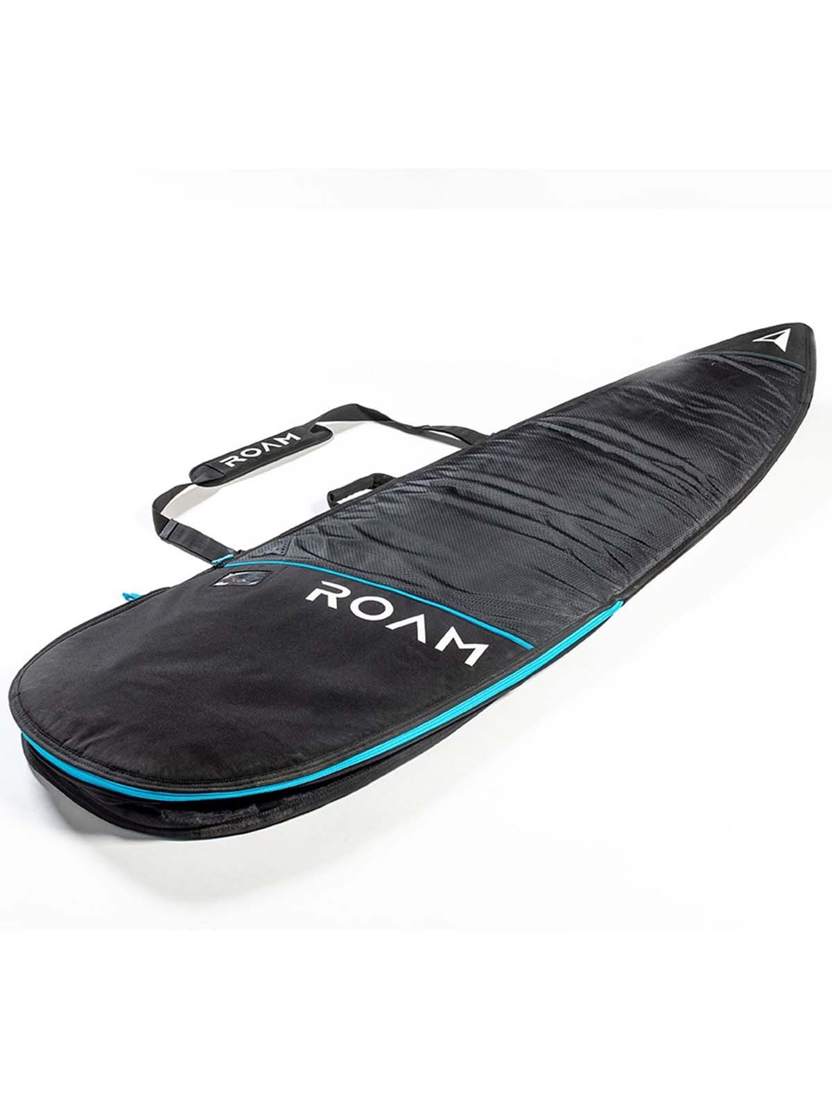 ROAM Tech Bag Shortboard Boardbag 6'4 Black Silver Blue