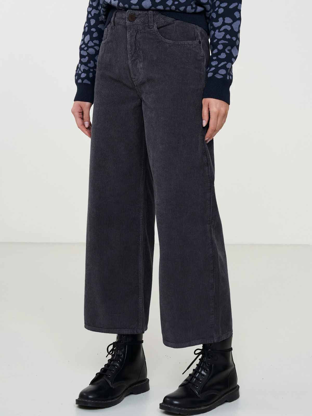 Recolution Pants Erica Corduroy Denim Blue