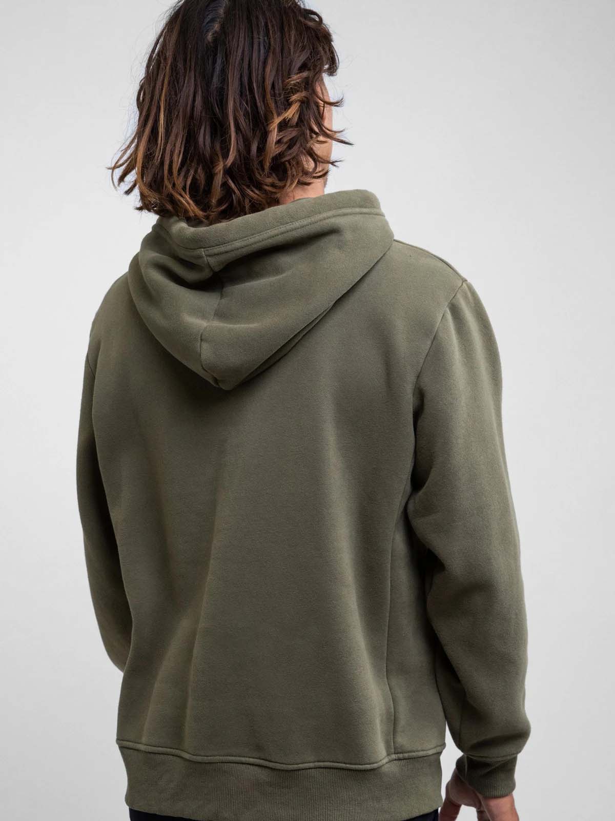 Rhythm Classic Fleece Hood Olive