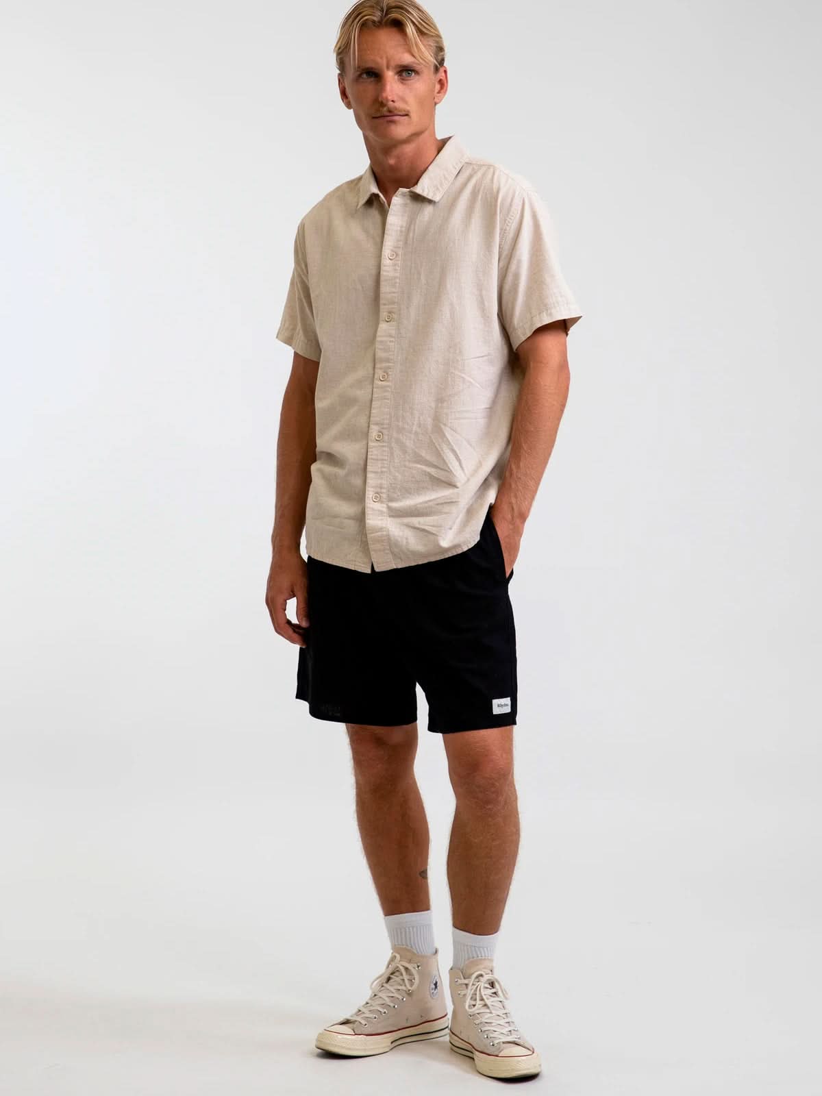 Rhythm Classic Linen Jam Vintage Black