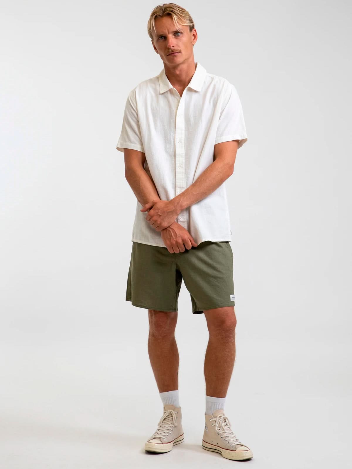 Rhythm Classic Linen Jam Olive