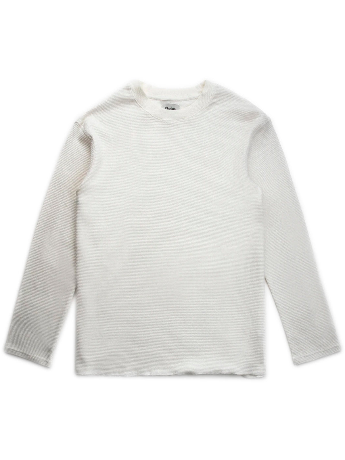 Rhythm Classic Waffle Knit Vintage White