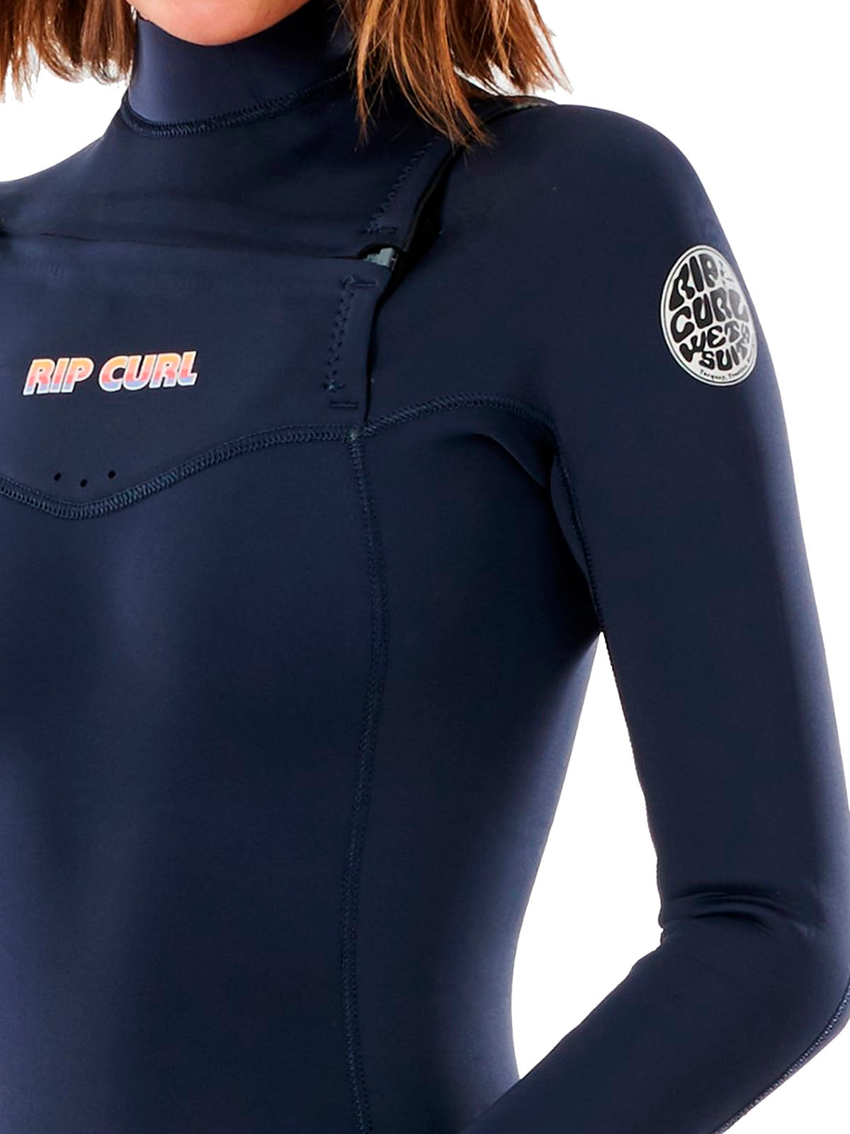 Rip Curl Wetsuit Womens Dawn Patrol Performance 4-3 E5 Chestzip Slate