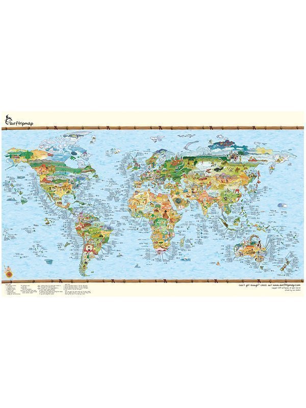 Awesome Maps Surftripmap