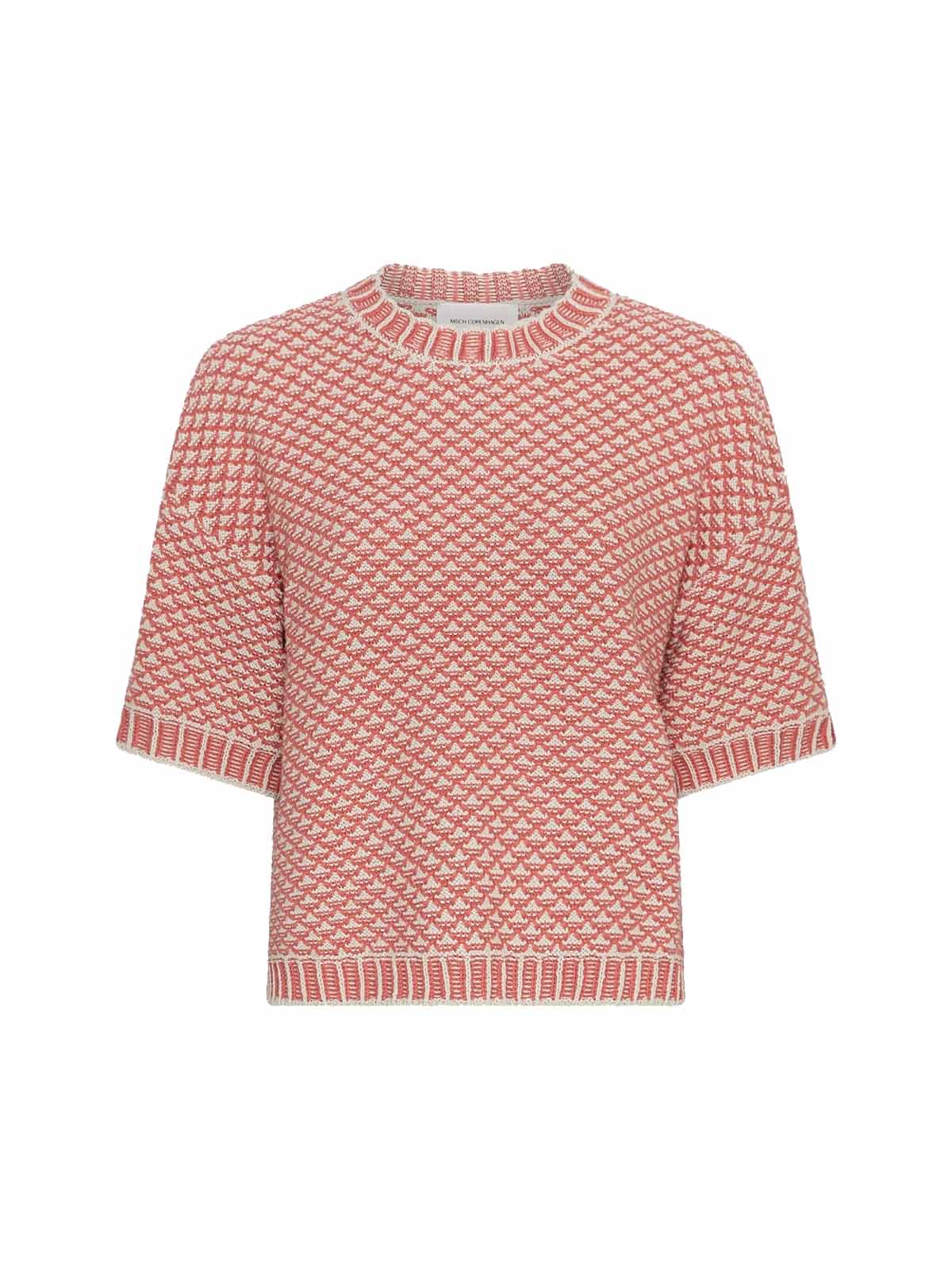 MSCH Catina Pilla 2/4 Pullover Oatmeal / F Rose