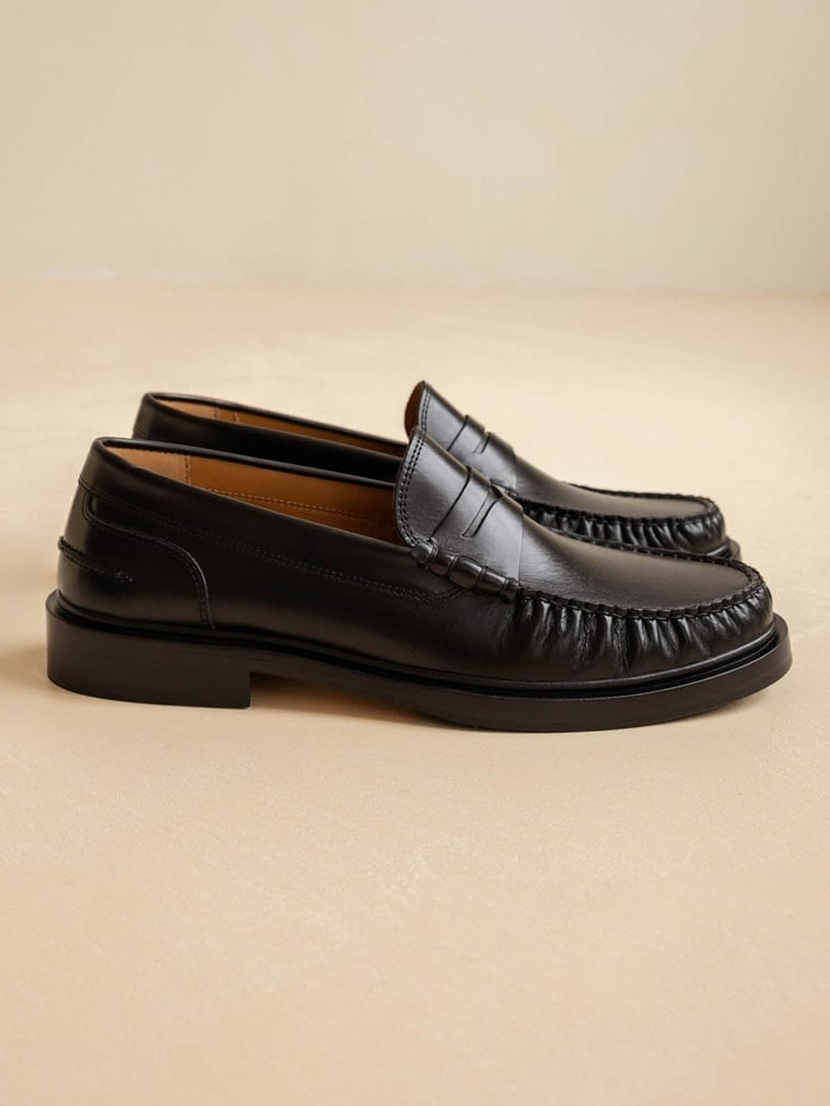 Bobbies Allan Loafer Intense Black / Leather