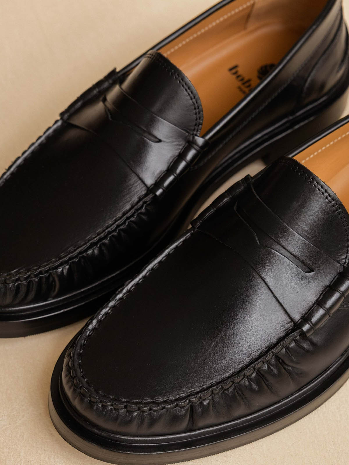 Bobbies Allan Loafer Intense Black / Leather