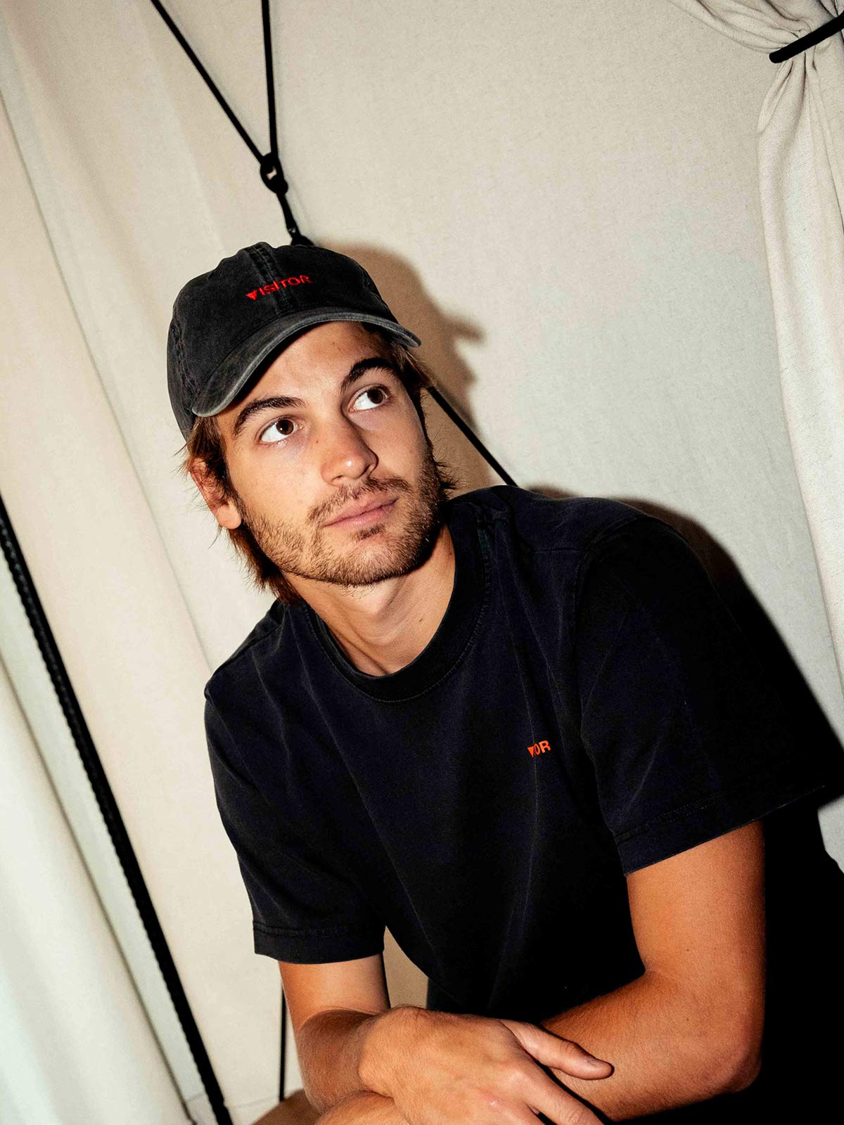 Visitor Classic Cap Washed Charcoal