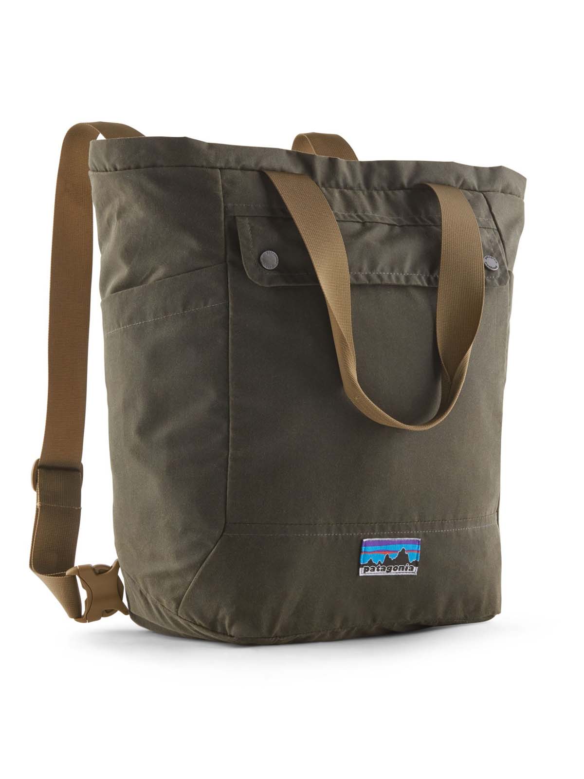 Patagonia Waxed Canvas Tote Pack Basin Green