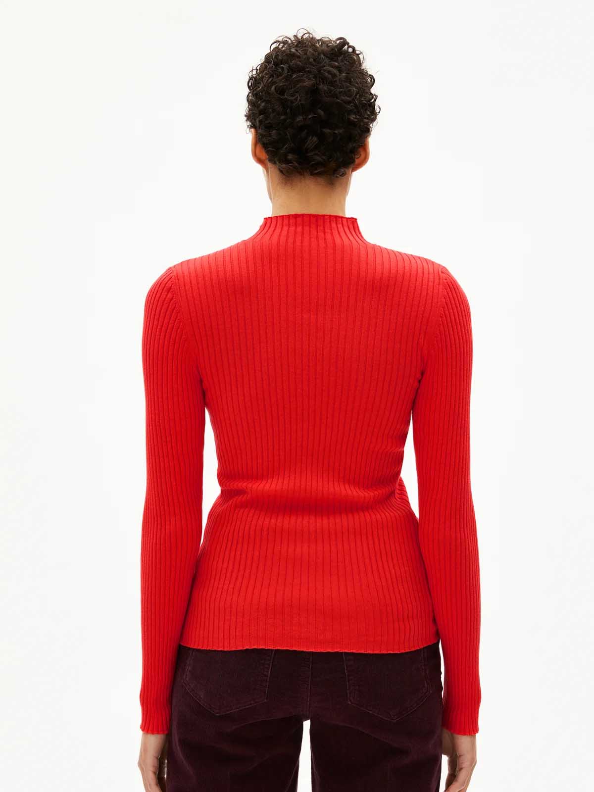 Armedangels Alaania Pullover Candy Apple