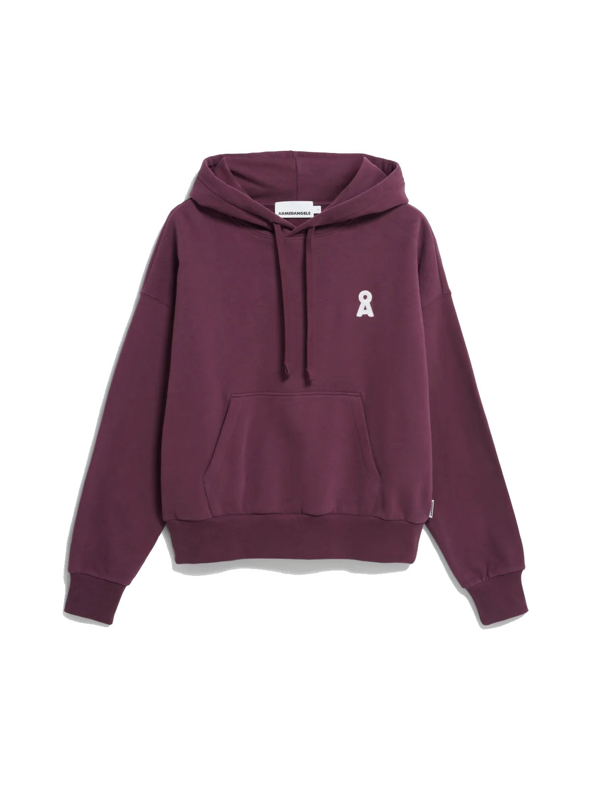Armedangels Hoodie Iconic A Francisaraa Dark Cranberry