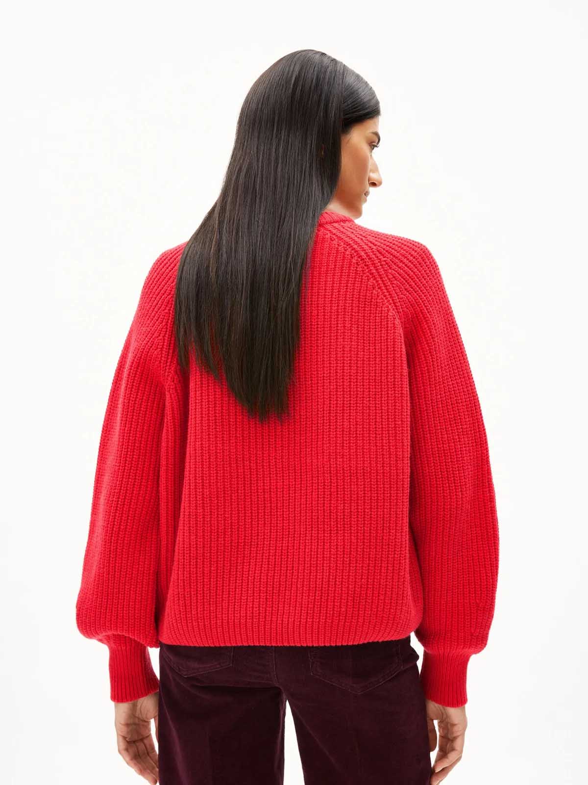 Armedangels Kaagi Knit Jumper Candy Apple