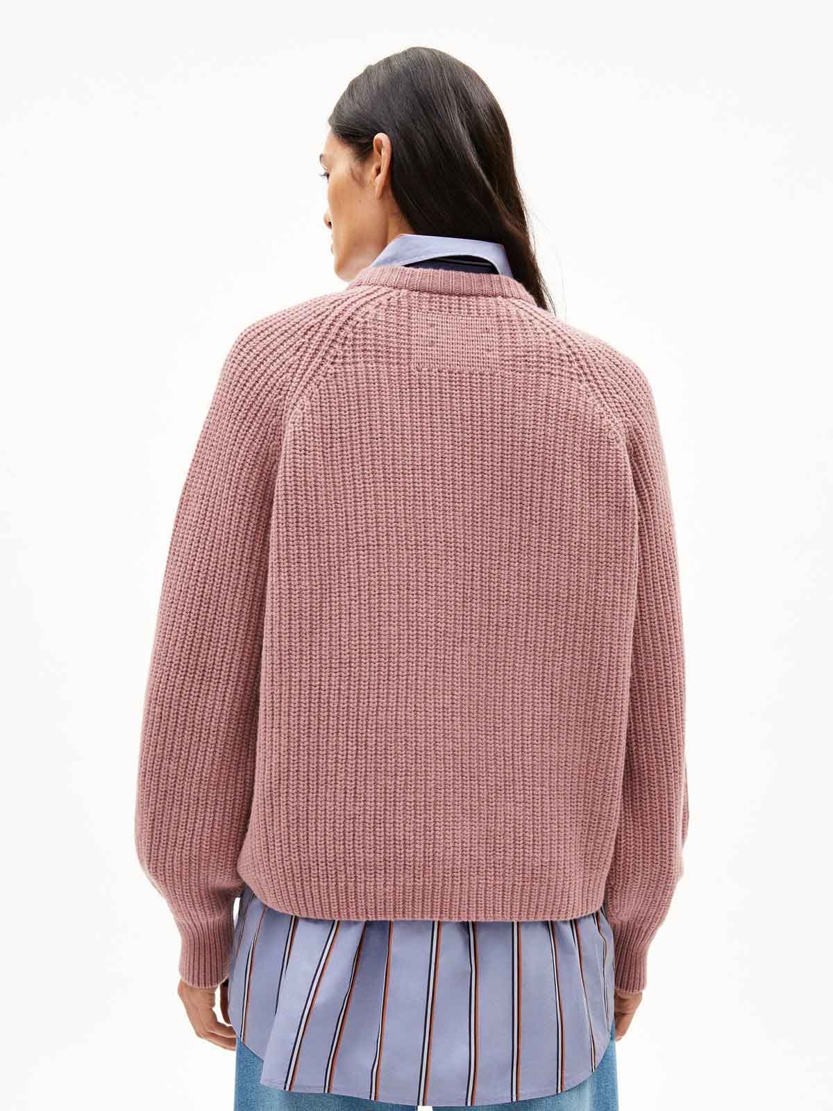 Armedangels Kaagi Knit Jumper Light Berry