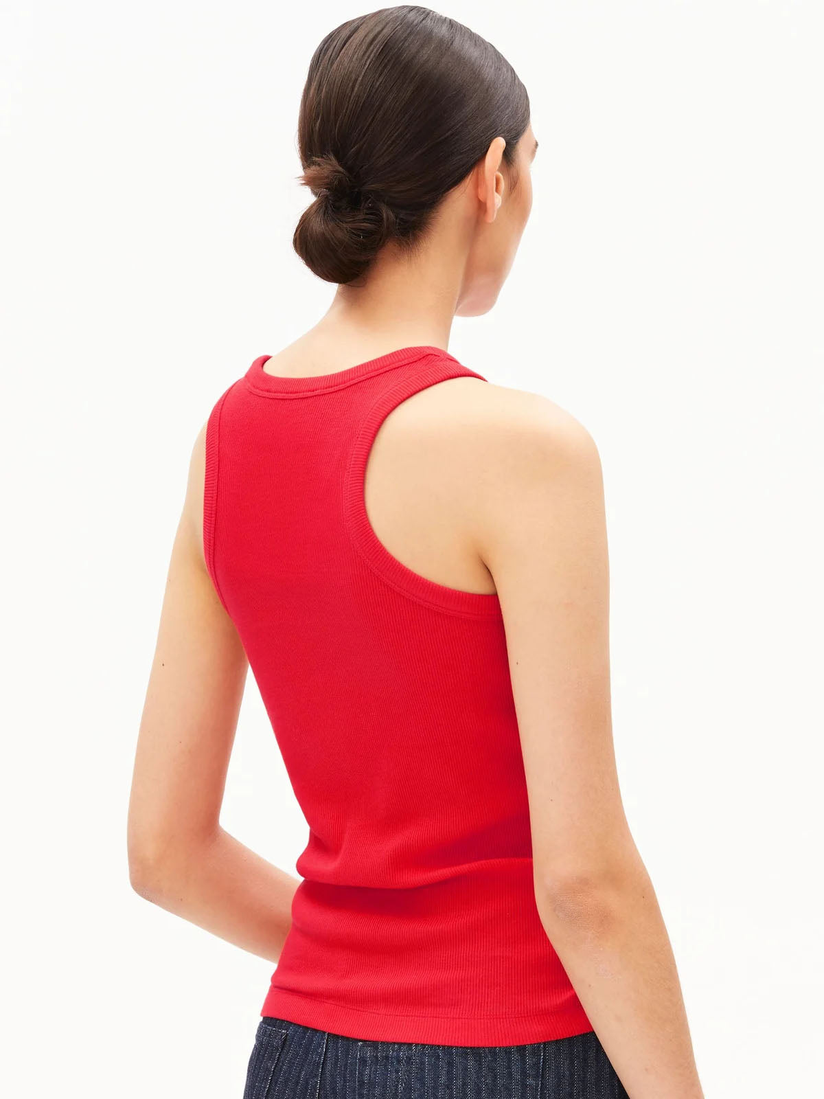 Armedangels Kanitaa Ripp-Top Mars Red