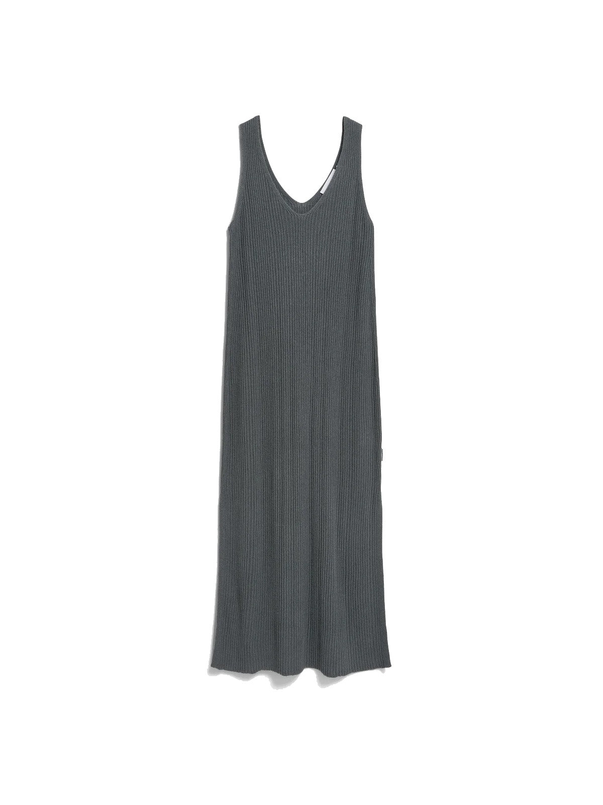 Armedangels Linen Blend Knit Dress Space Steel