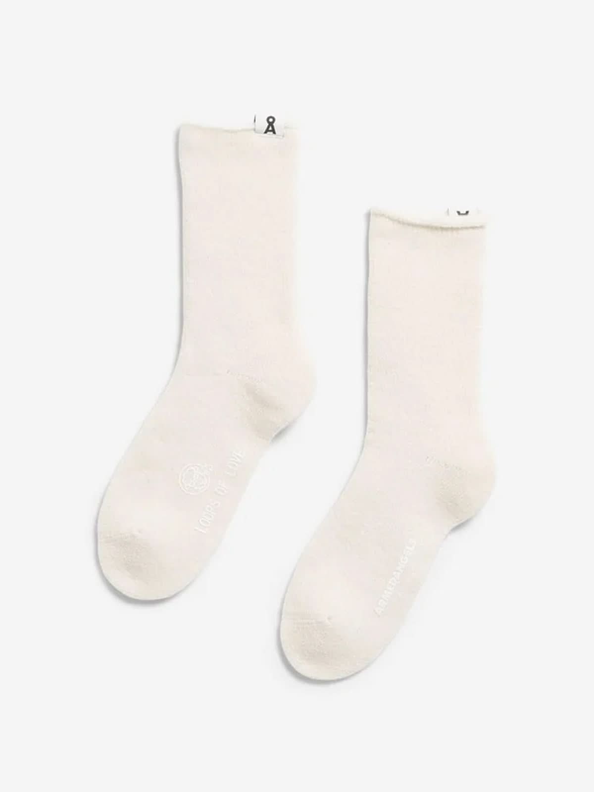 Armedangels Rec Wool Sock Oatmilk