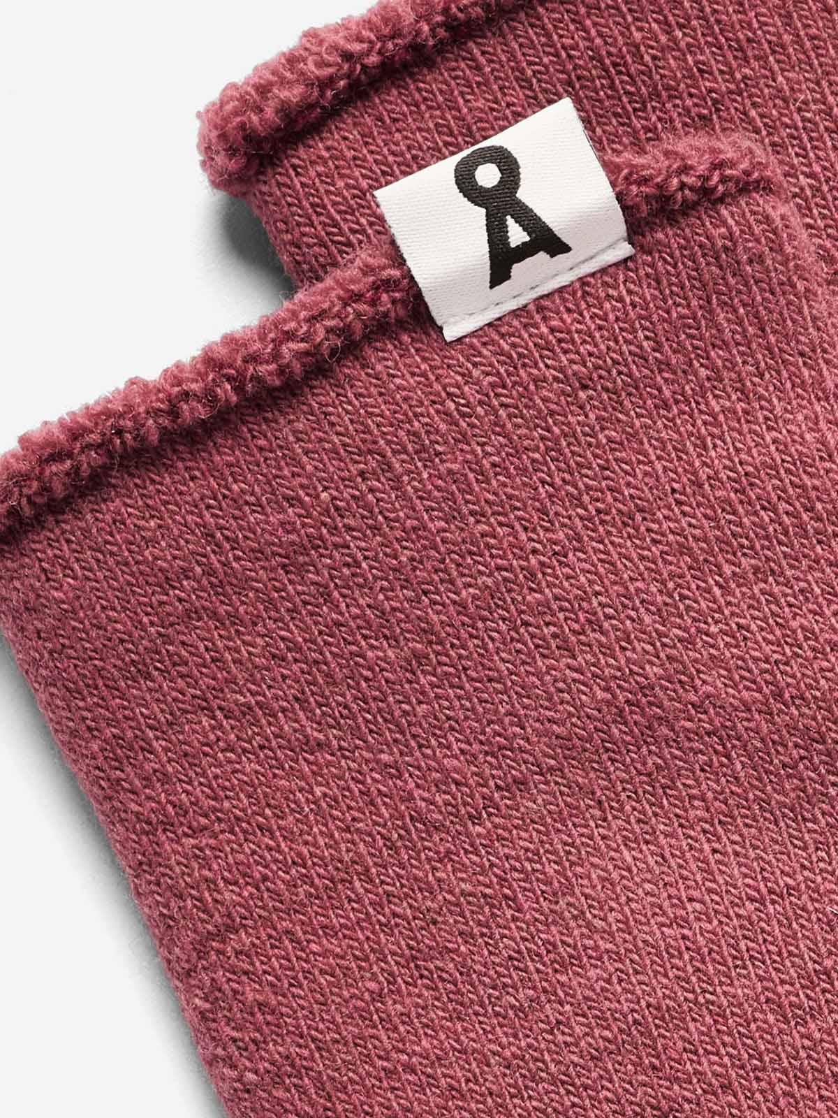 Armedangels Rec Wool Sock Velvet Ember