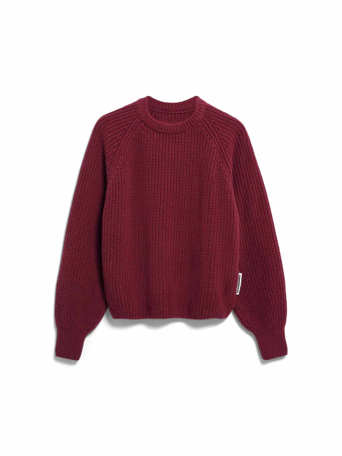 Armedangels Rib Knit Sweater Velvet Red