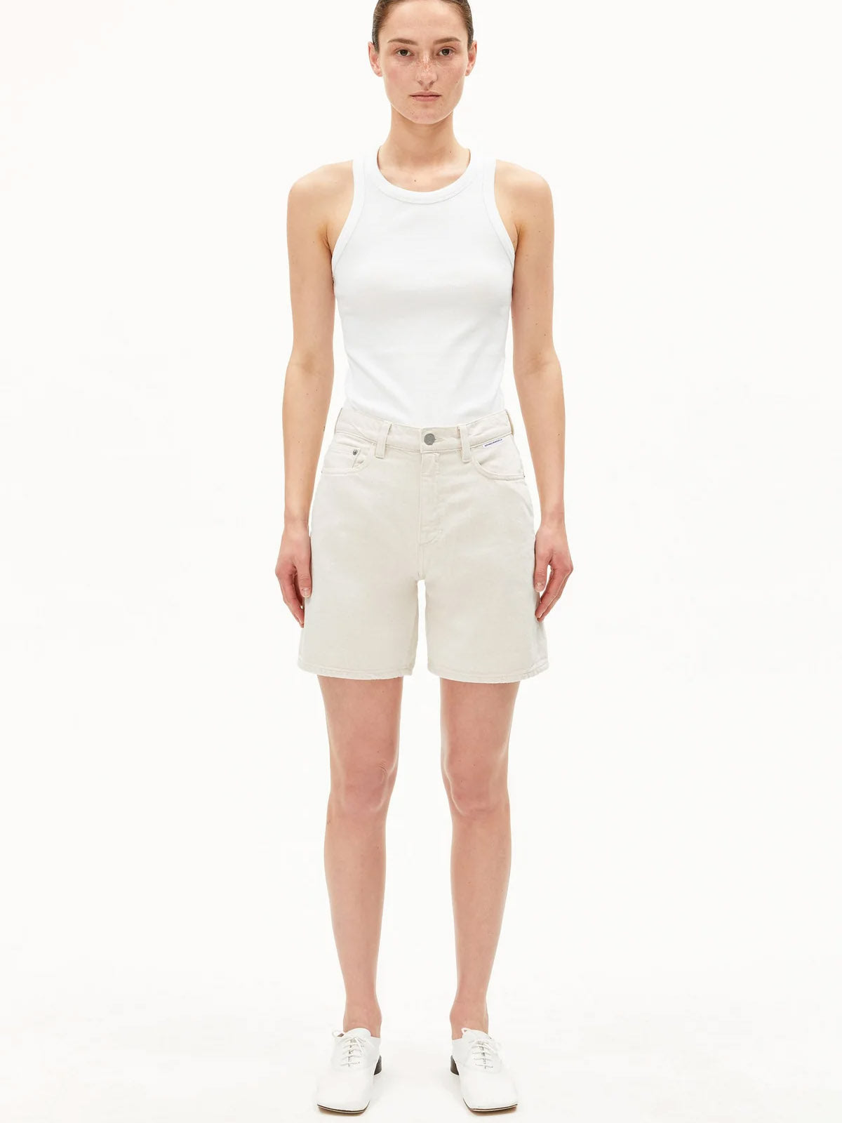 Armedangels Sheaari Denim Short Undyed