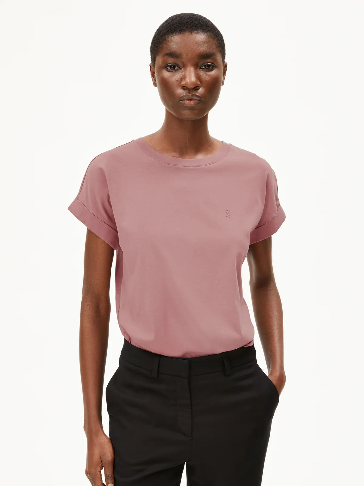 Armedangels T-Shirt Idaara Light Berry