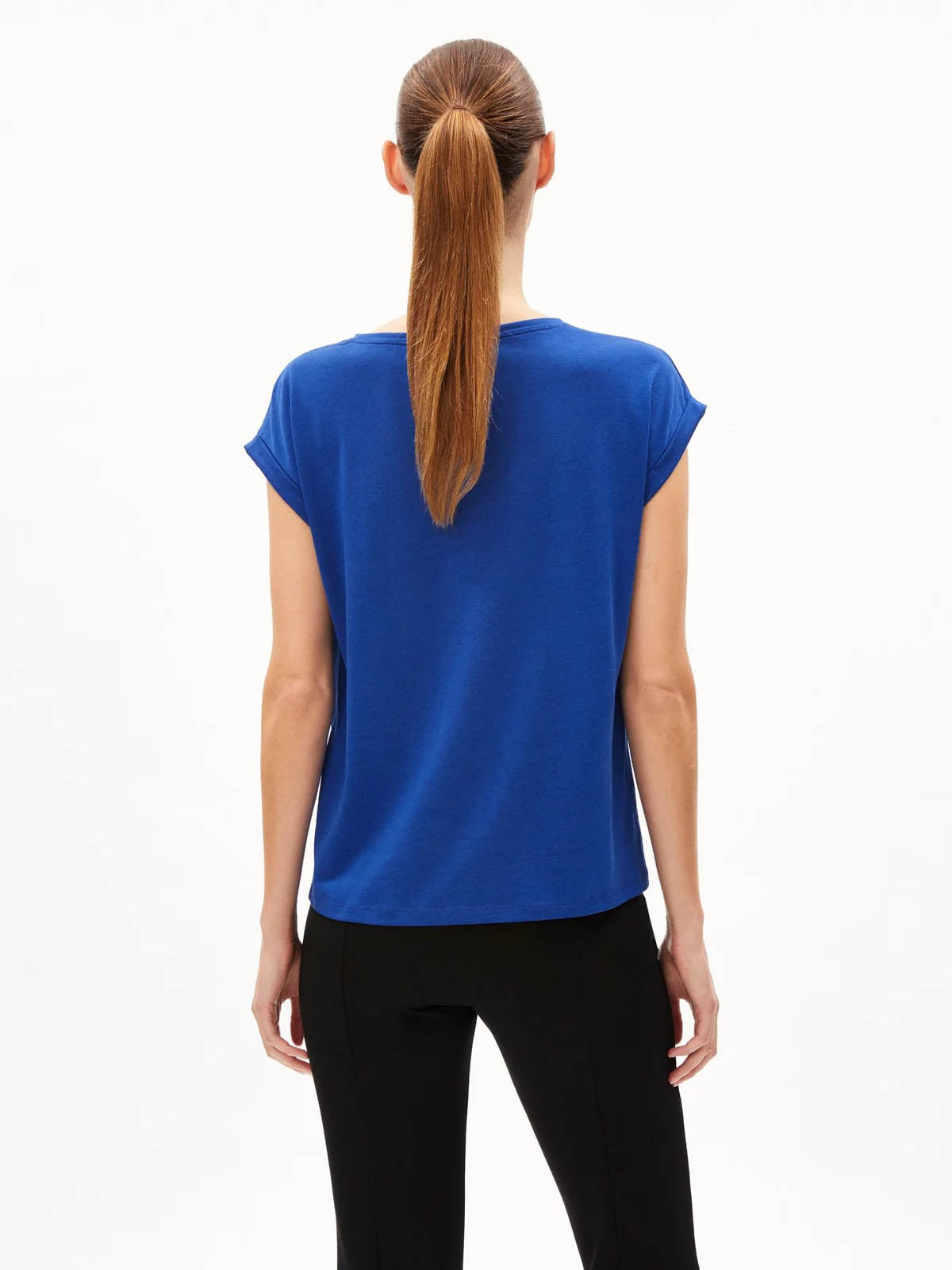 Armedangels T-Shirt Jilaana Dynamo Blue