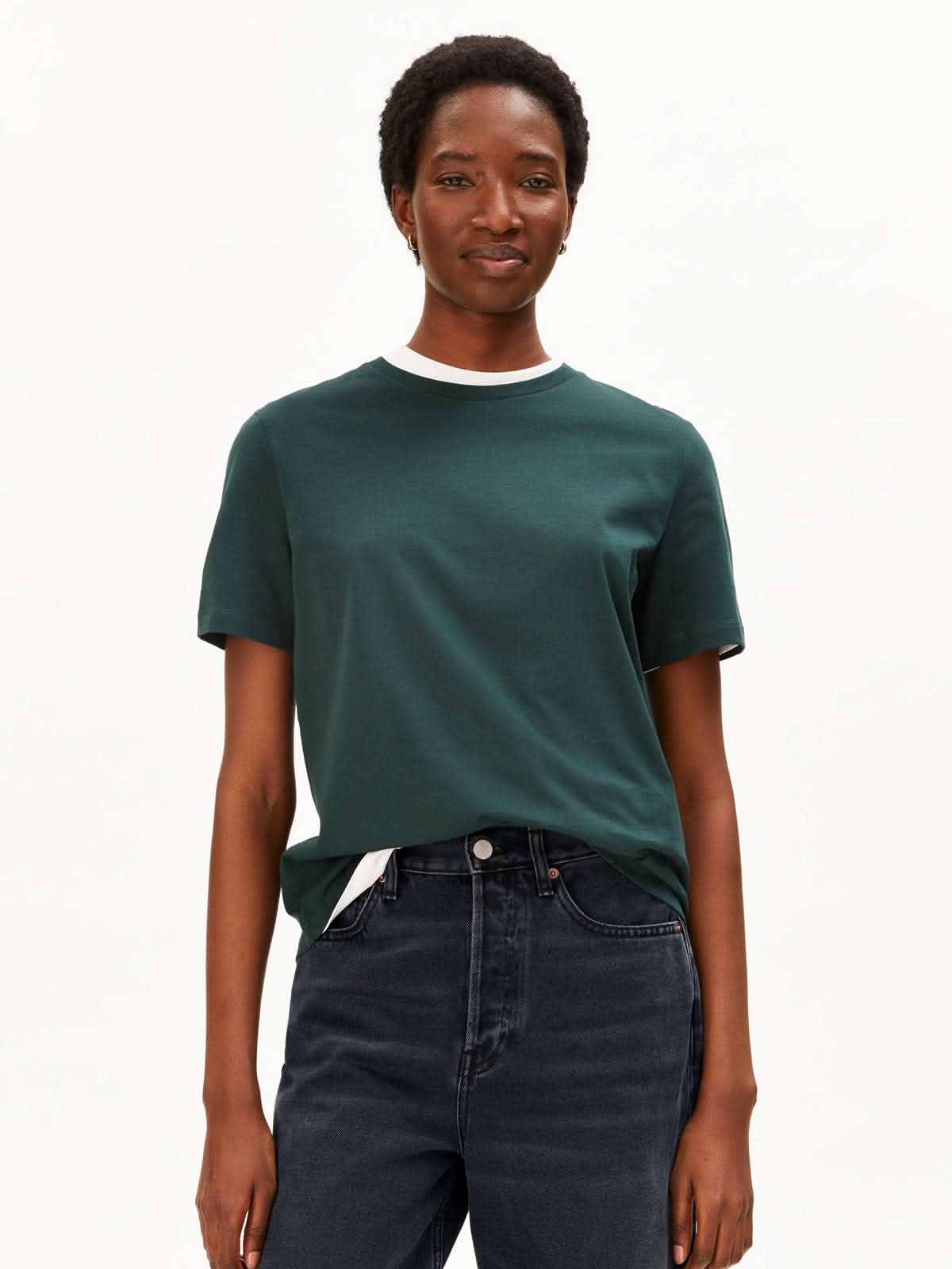 Armedangels T-Shirt Lualaa Midnight Reef