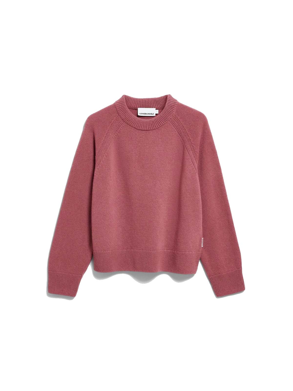 Armedangels Wool Knit Sweater Velvet Ember