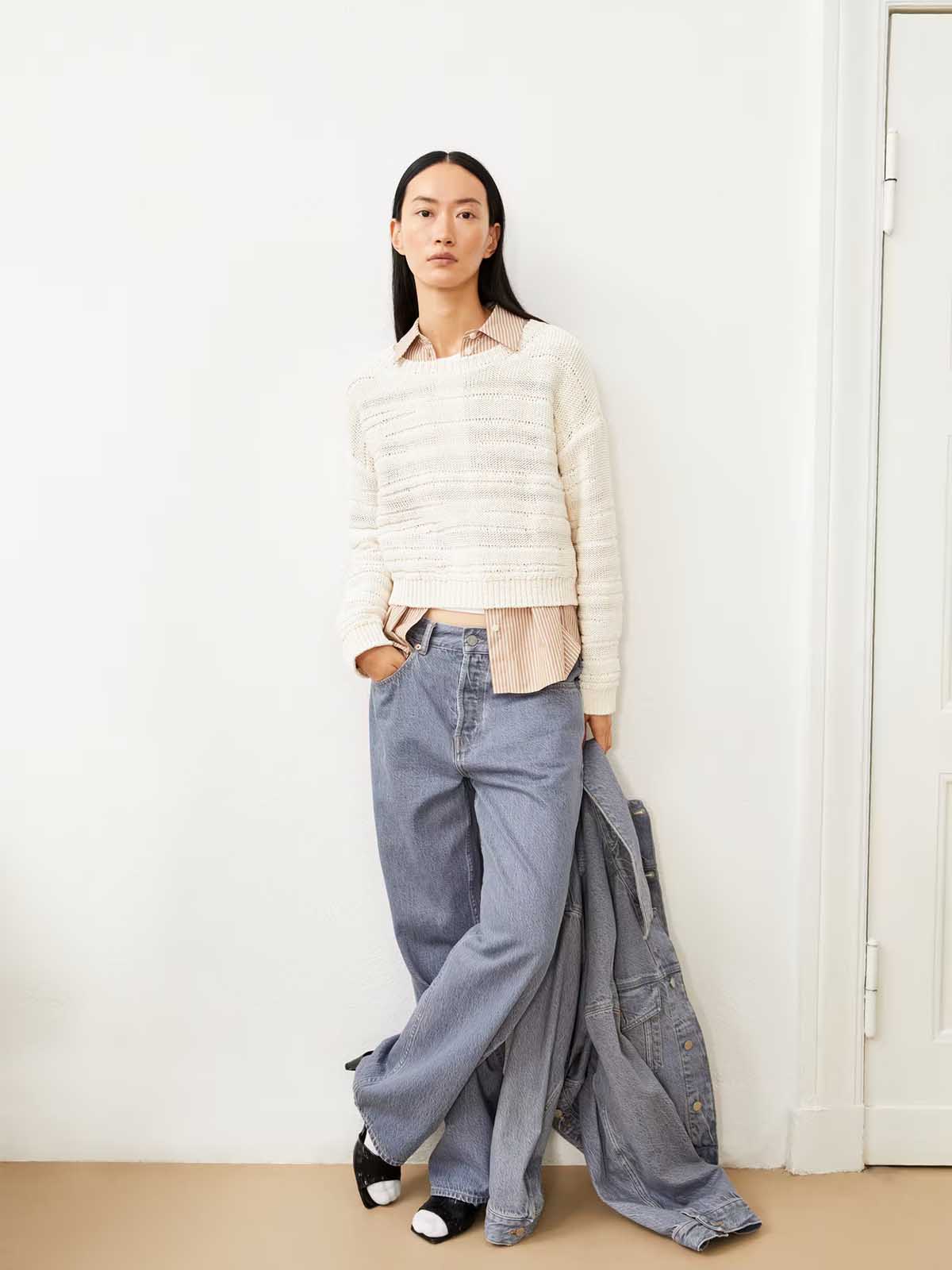 Armedangels Aaliya Jumper Light Oatmilk