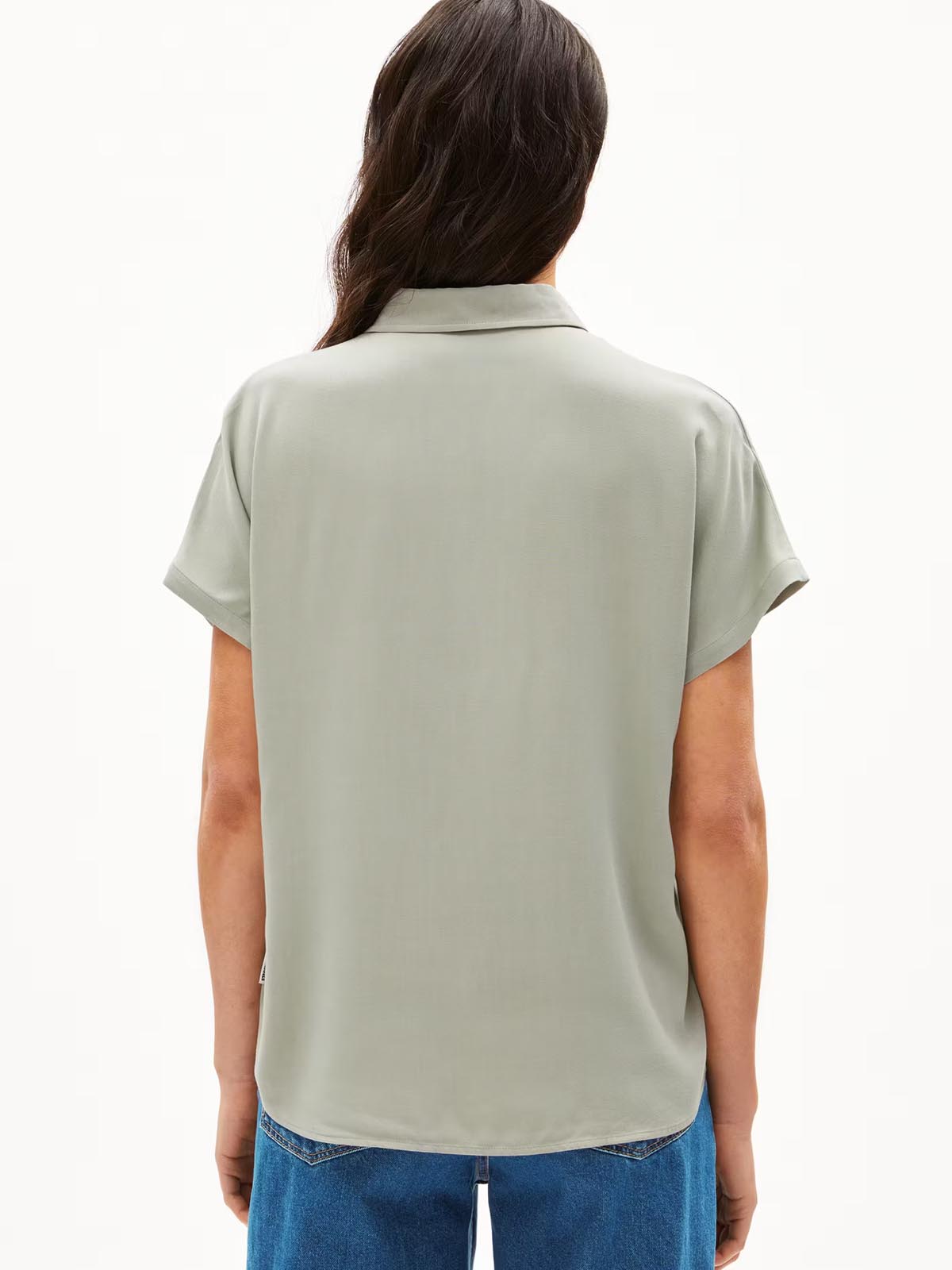 Armedangels Blouse Larisaana Seagreen