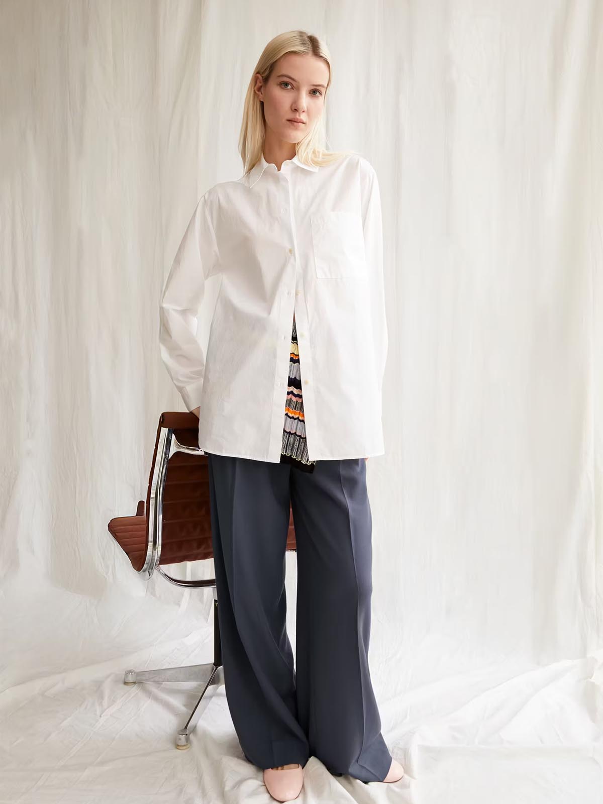 Armedangels Blouse Maalgaa White