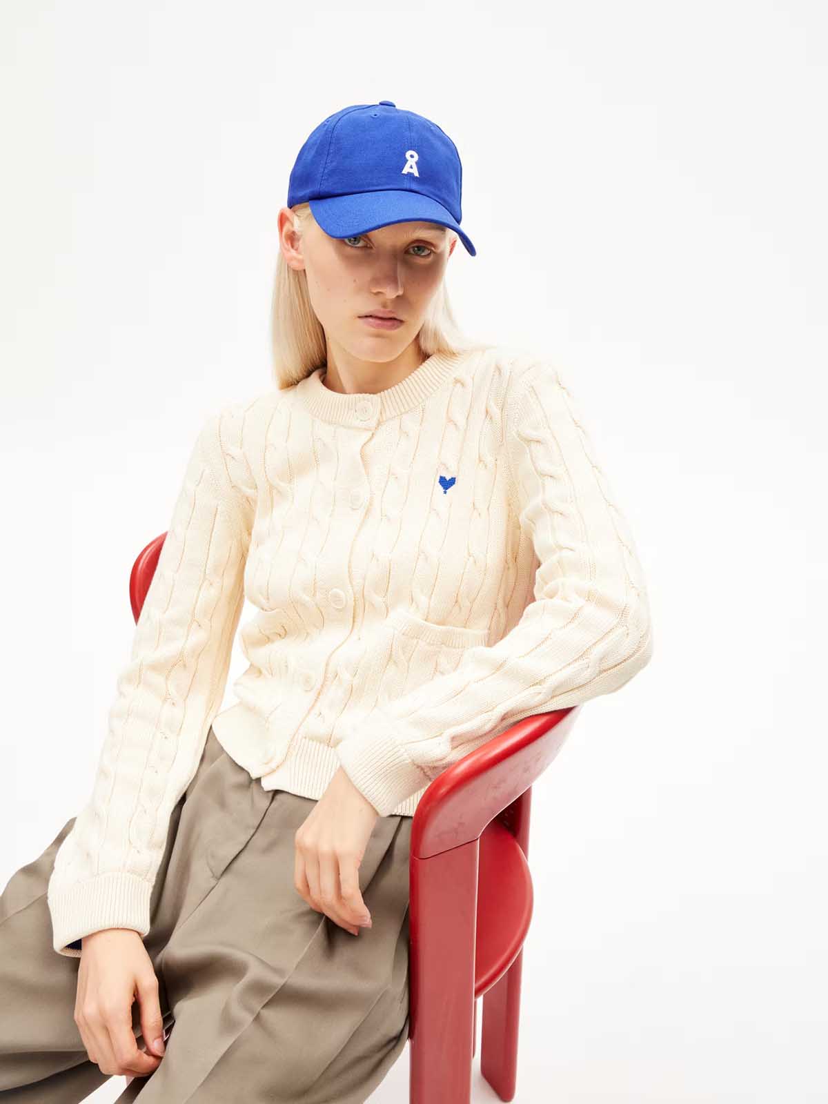 Armedangels Cap Yenaas Bold Dynamo Blue