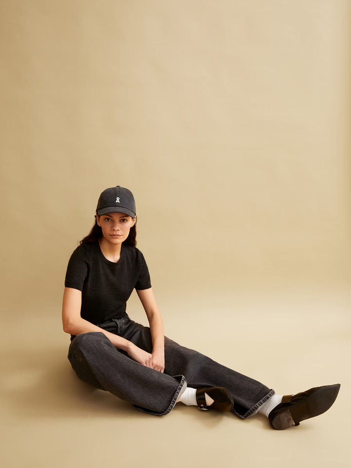 Armedangels Guiliaa Merino Strickshirt Steel Melange