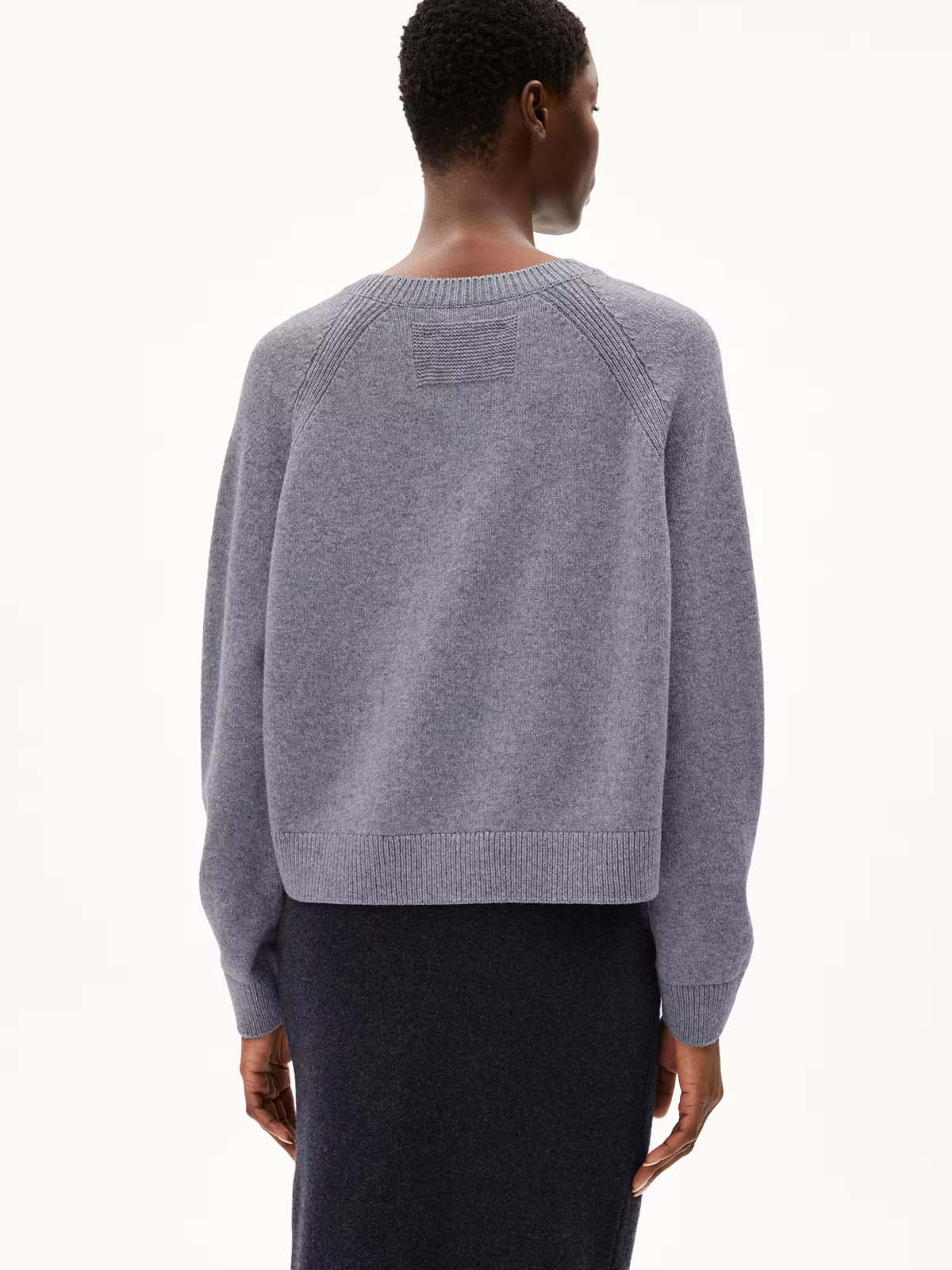 Armedangels Jumper Diliriaa Reglana  Light Grey Melange