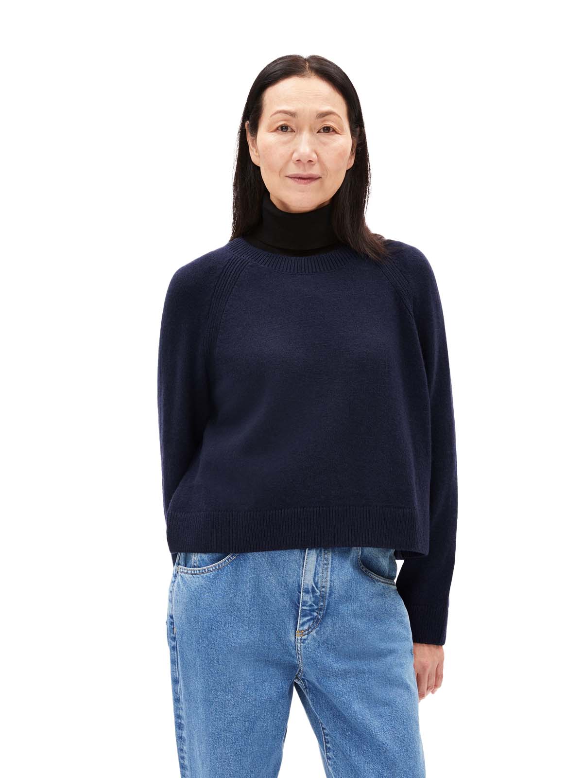 Armedangels Jumper Diliriaa Reglana Night Sky