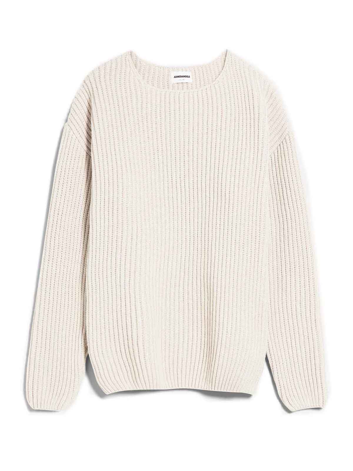 Armedangels Pullover Saadi Solid Oatmilk
