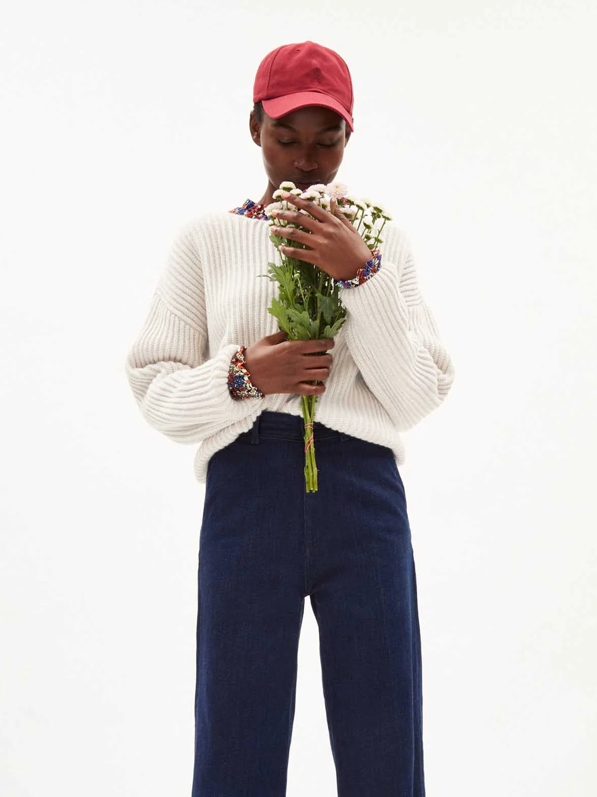 Armedangels Pullover Saadi Solid Oatmilk