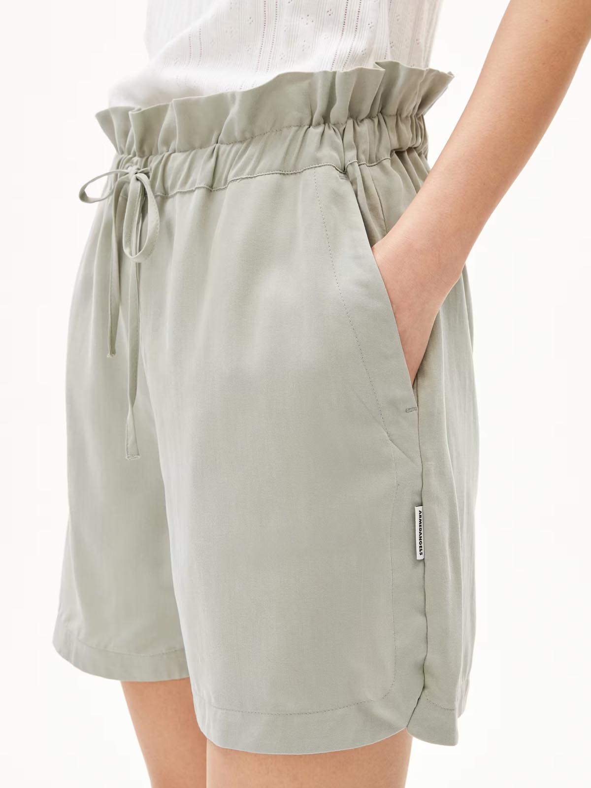 Armedangels Shorts Vaanna Lino Seagreen