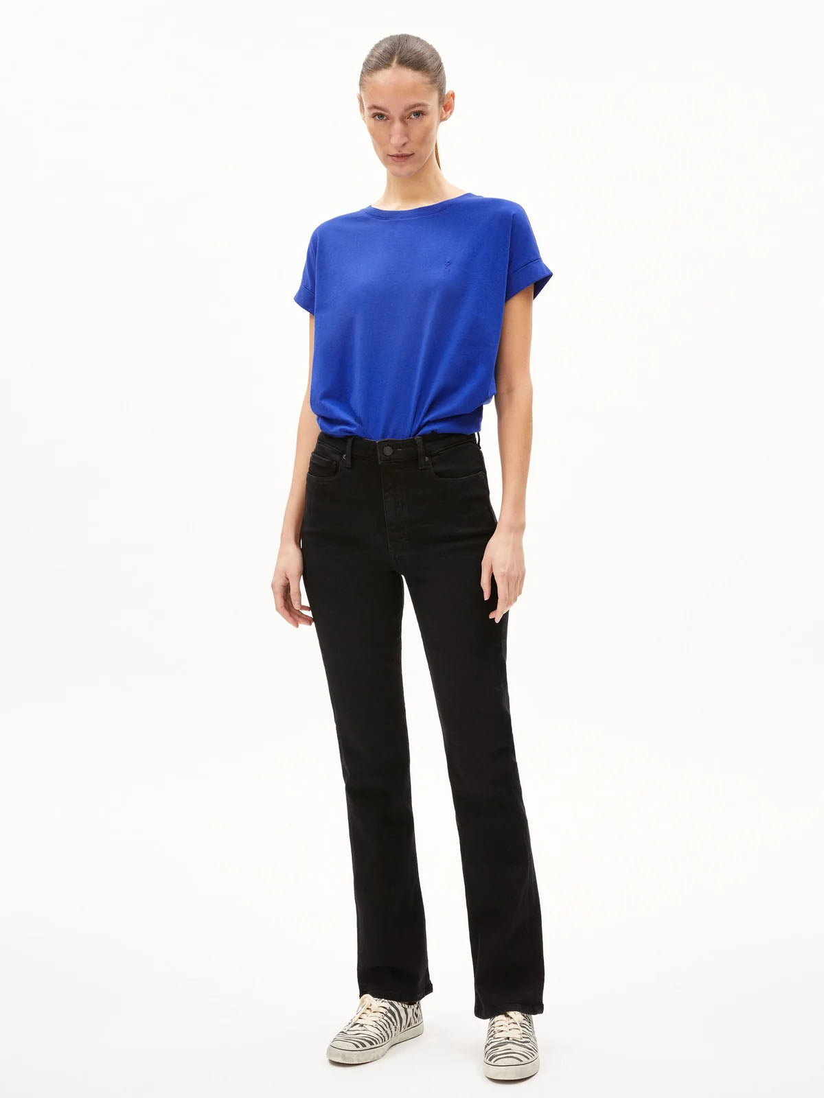 Armedangels T-Shirt Idaara Dynamo Blue