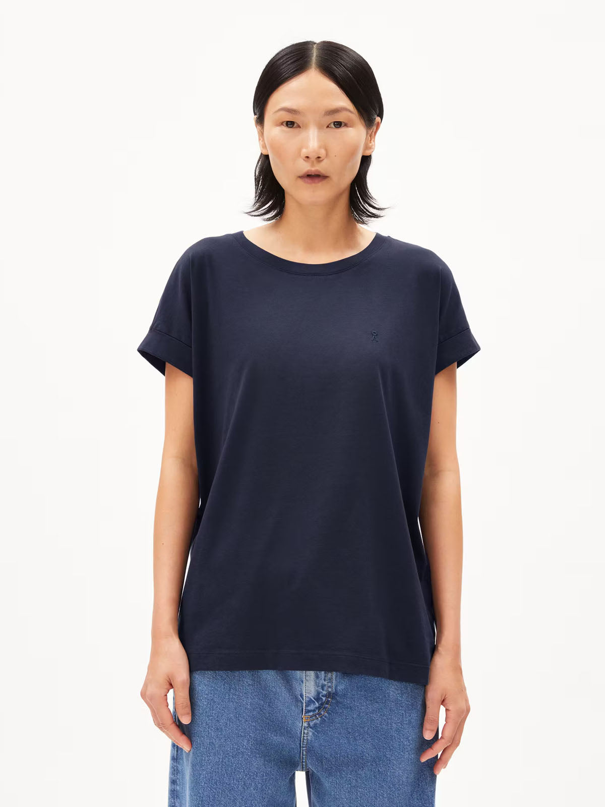 Armedangels T-Shirt Idaara Night Sky