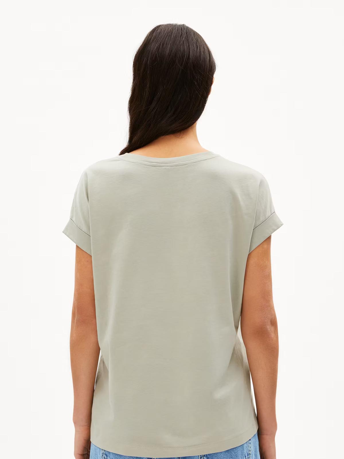 Armedangels T-Shirt Idaara Seagreen