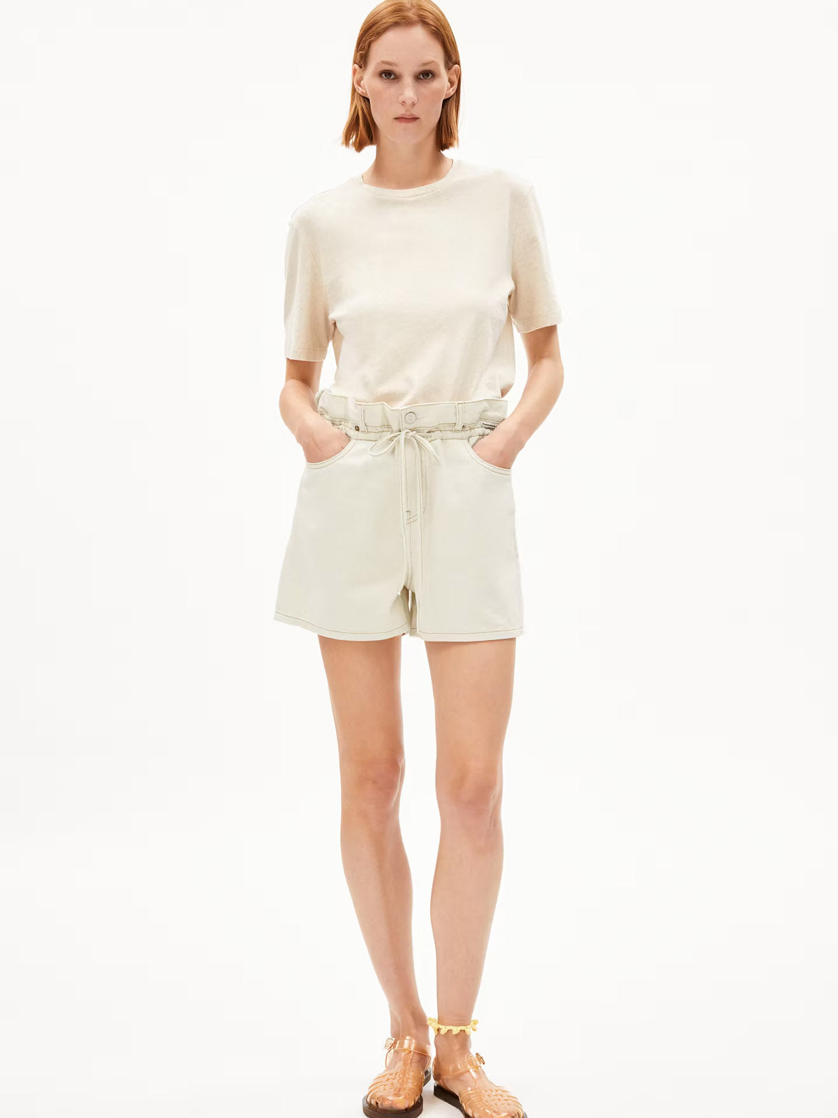 Armedangels T-Shirt Luanaa Lin Undyed