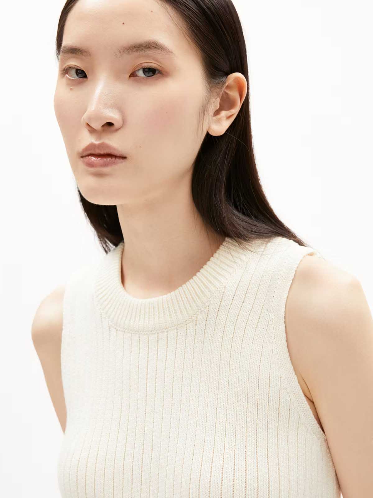 Armedangels Top Wiolaa Offwhite