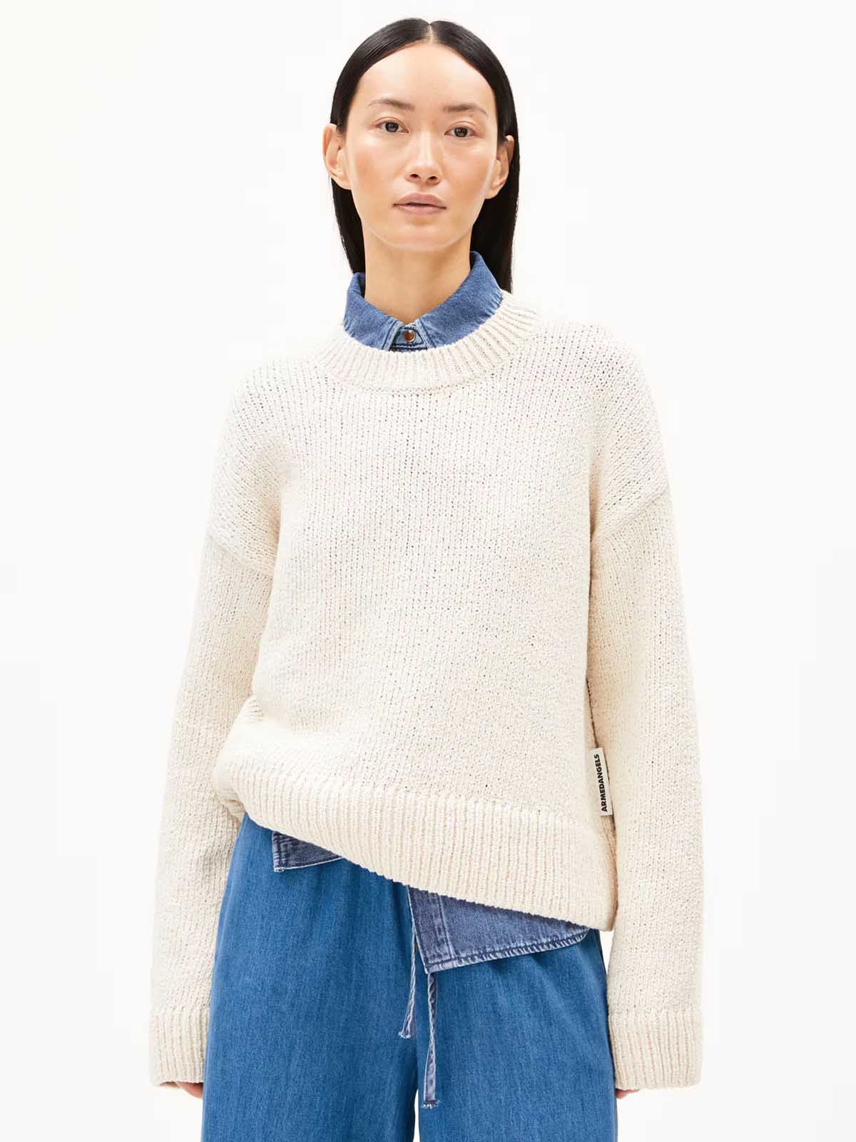 Armedangels Vaanya Pullover Oatmilk