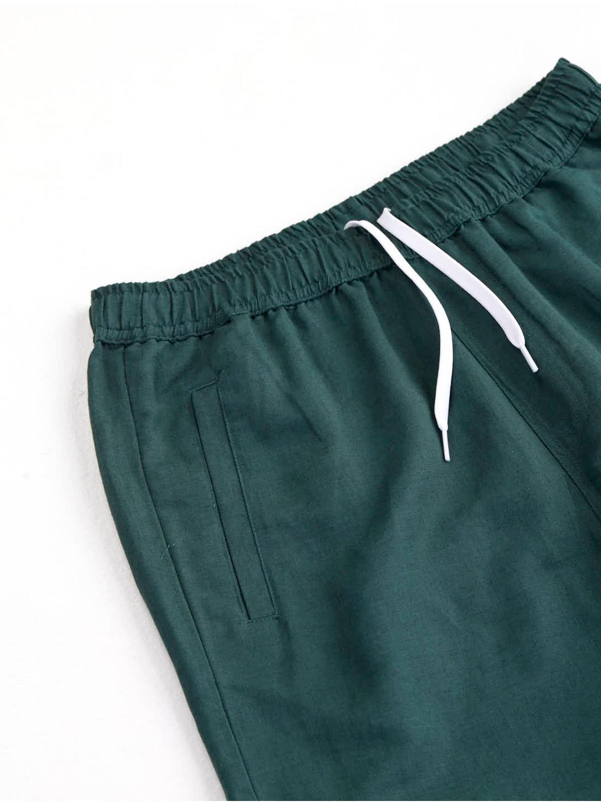 Arniko Pants Nigen Safari Green Linen