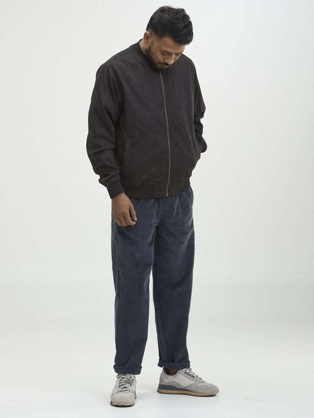 Arniko Pants Plus Jin Slate Corduroy