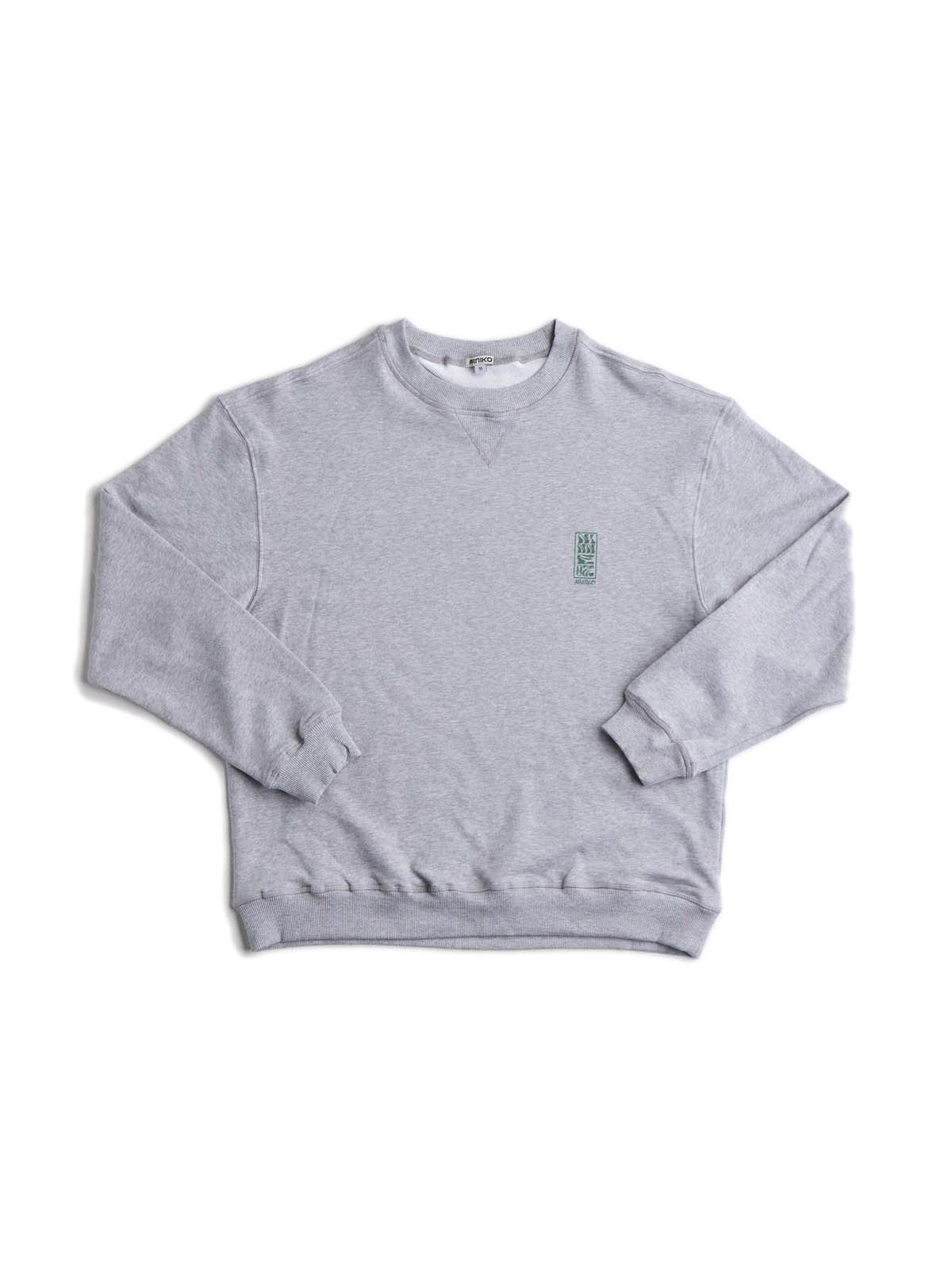 Arniko Sweater Regular Leopard Grey Melange