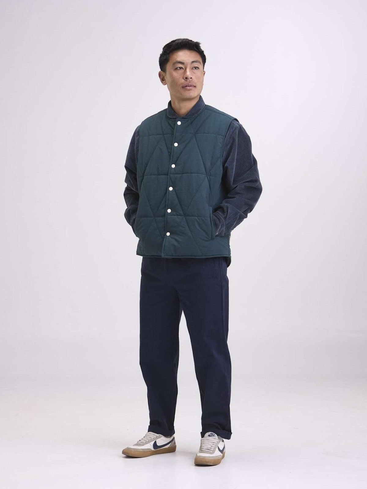 Arniko Vest Till Petrol Ripstop Nylon
