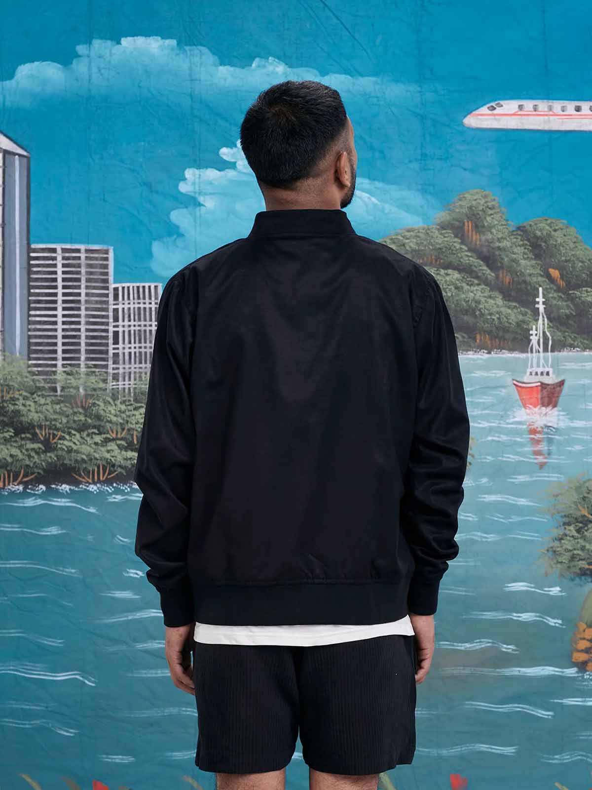 Arniko Jacket Binam Black Suede