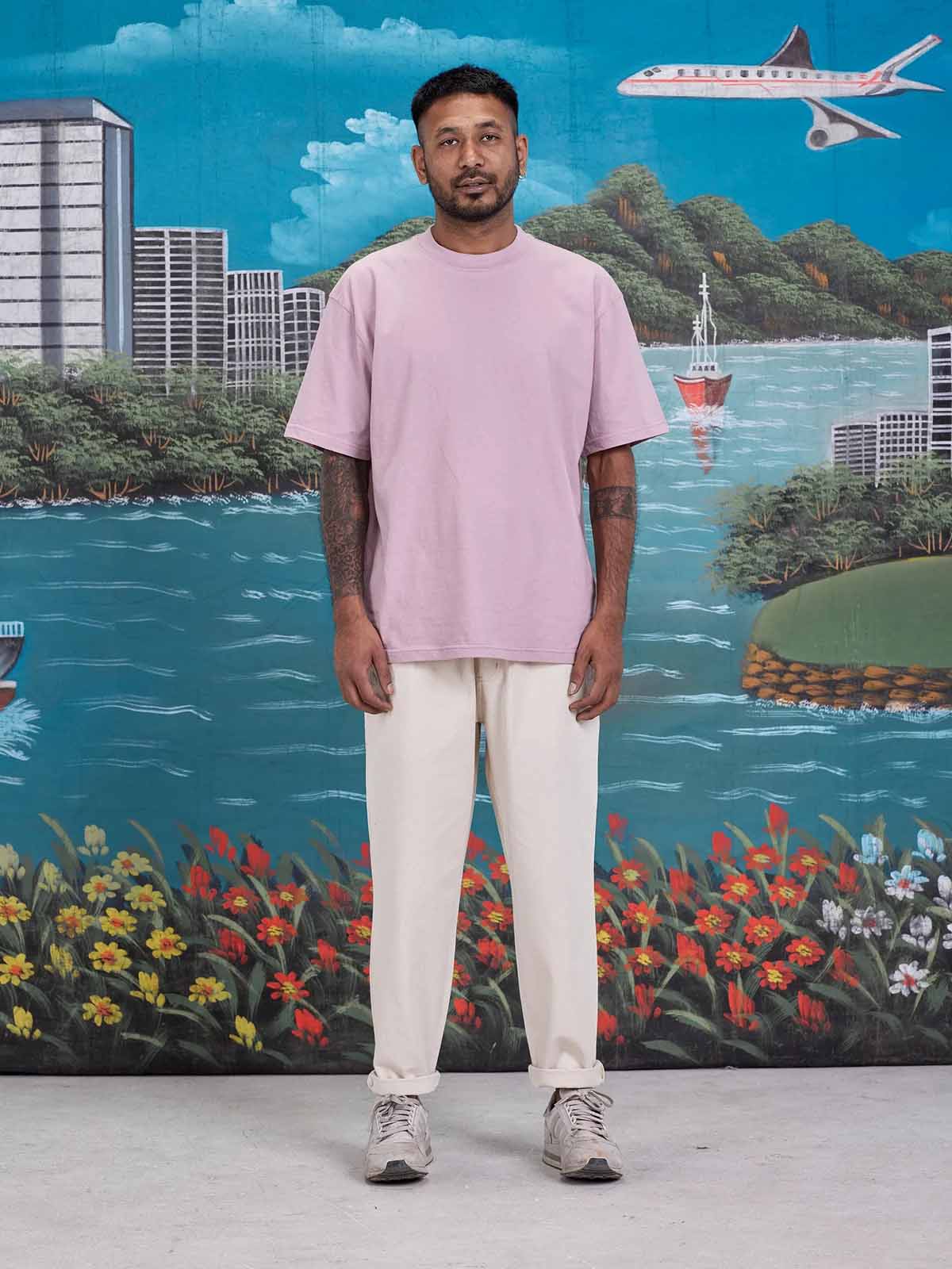 Arniko Pants Nigen Off White Denim